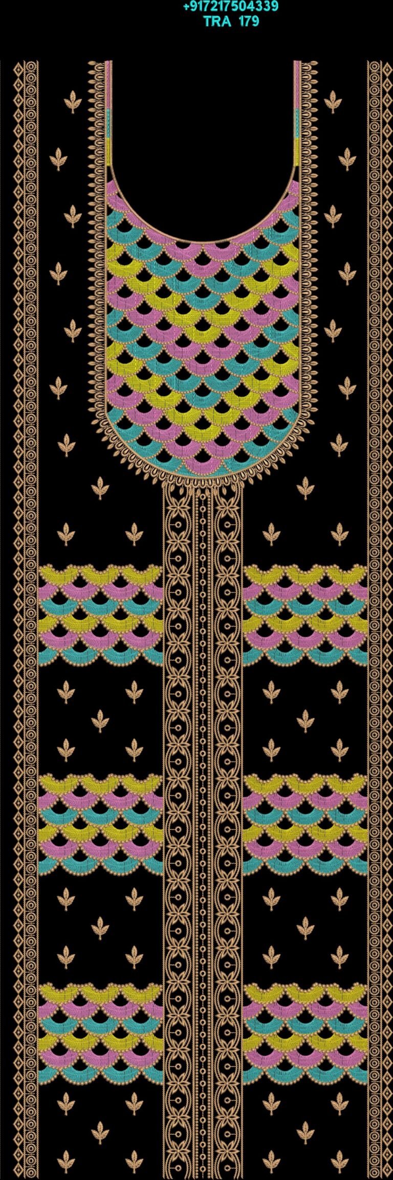 ZARKAN CUTWORK DESIGNS COLLECTION (TRA) SERIES